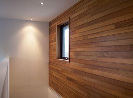 Residential design with cedar cladding