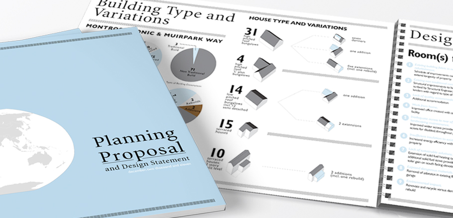 Design for planning statements.